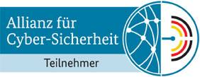 Logo Allianz für Cyber-Sicherheit und Link auf deren Webseite