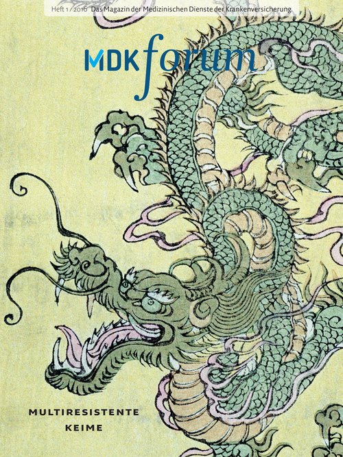 Titelseite der Zeitschrift MDK forum Ausgabe 1/2016 Titelseite der Zeitschrift MDK forum Ausgabe 2/2016Titelseite der Zeitschrift MDK forum Ausgabe 1/2016