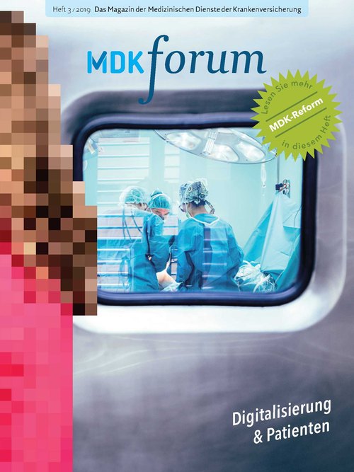 Titelblatt MDK forum 3/2019