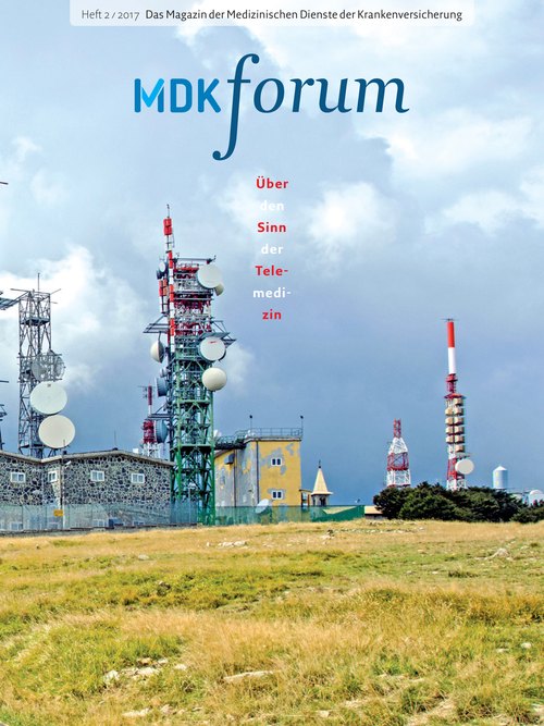 Titel des MDK forum 2/2017 Titel des MDK forum 2/2017